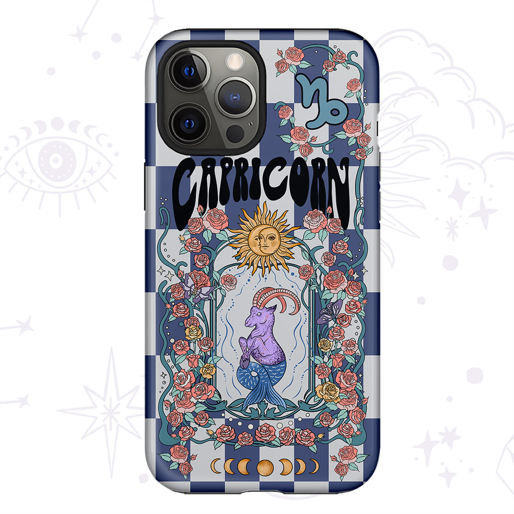 Purplehecate Capricorn Spirit Zodiac Collage Phone Case