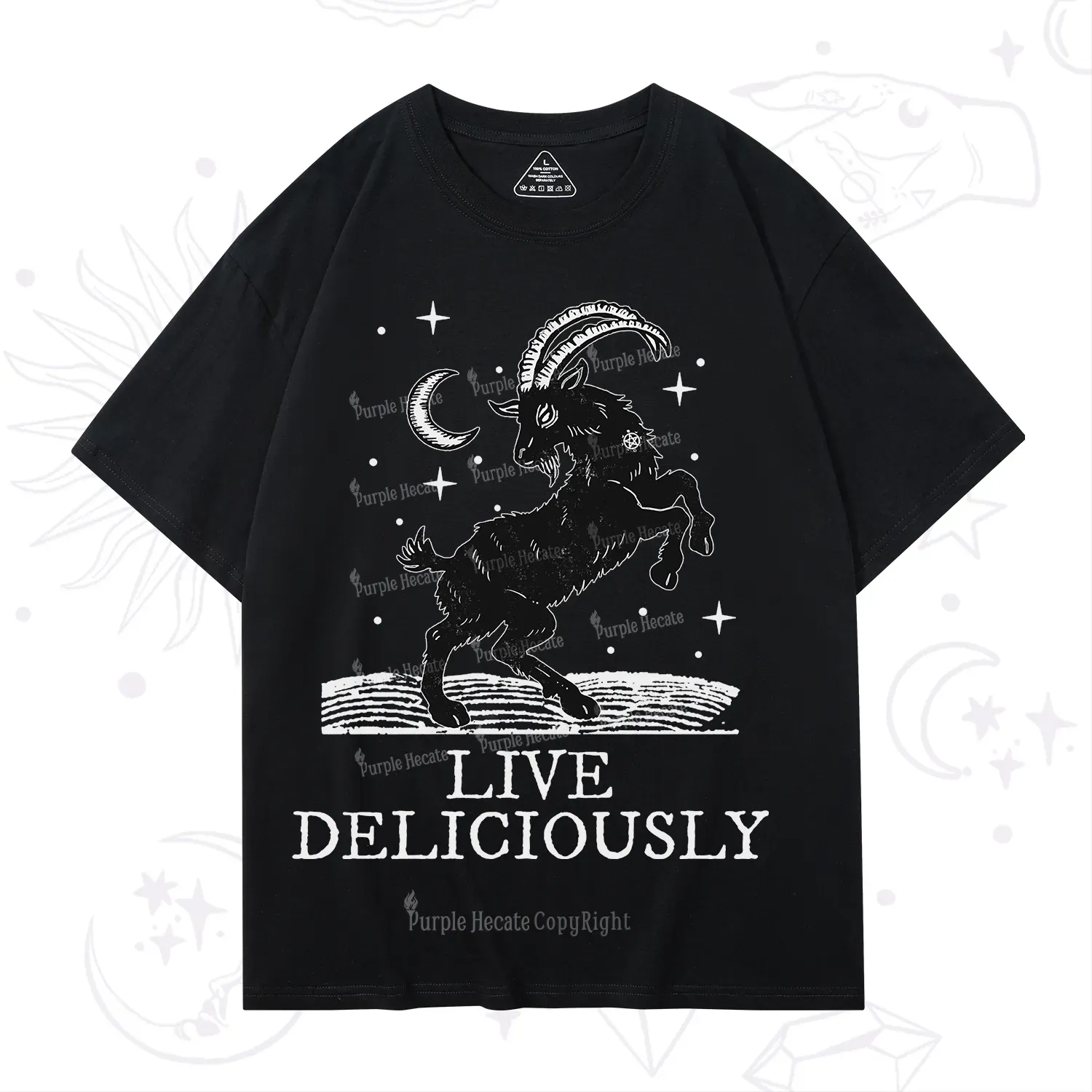 Purplehecate Live Deliciously T-Shirt
