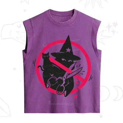 Purplehecate Break the Spell Witch Vintage Washed Tank