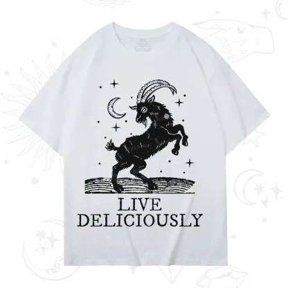 Purplehecate Live Deliciously T-Shirt