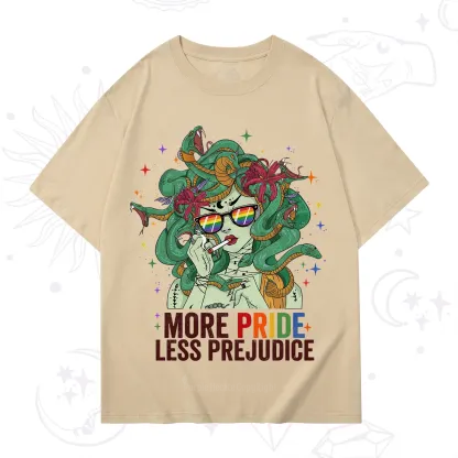 Purplehecate More Pride Less Prejudice Medusa T-Shirt