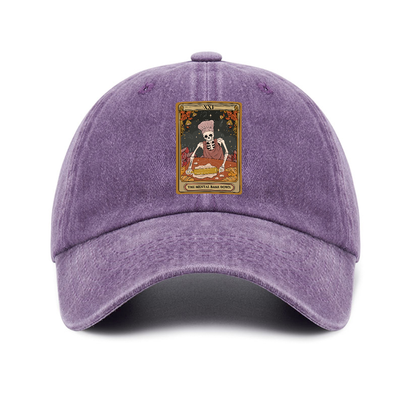 Purplehecate The Mental Bake Down Tarot Baseball Cap