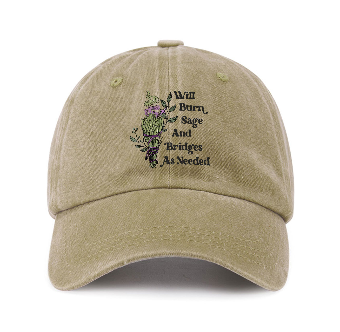 Purplehecate Will Burn Sage and Bridges Baseball Cap