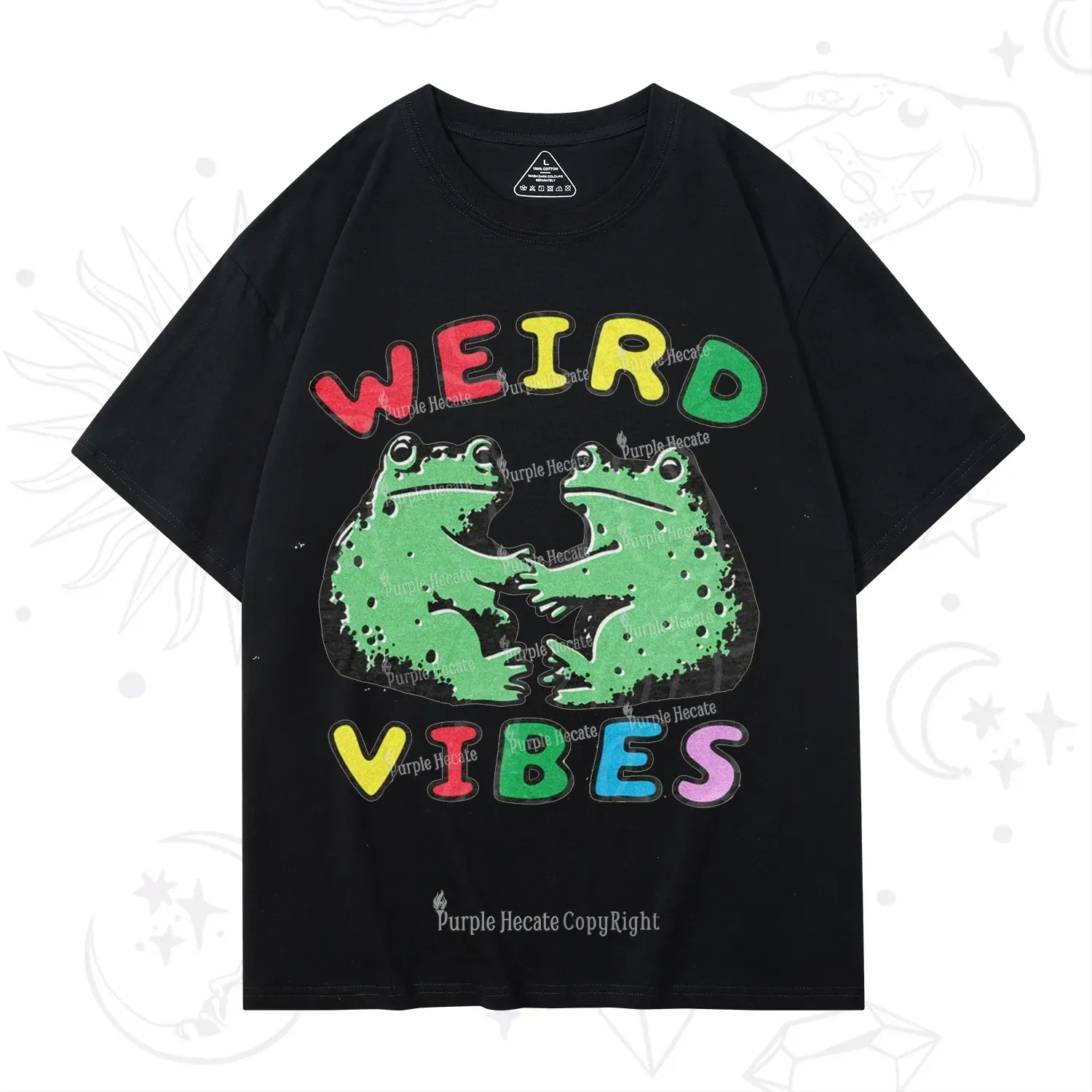 Purplehecate Weird Frog Vibes T-Shirt