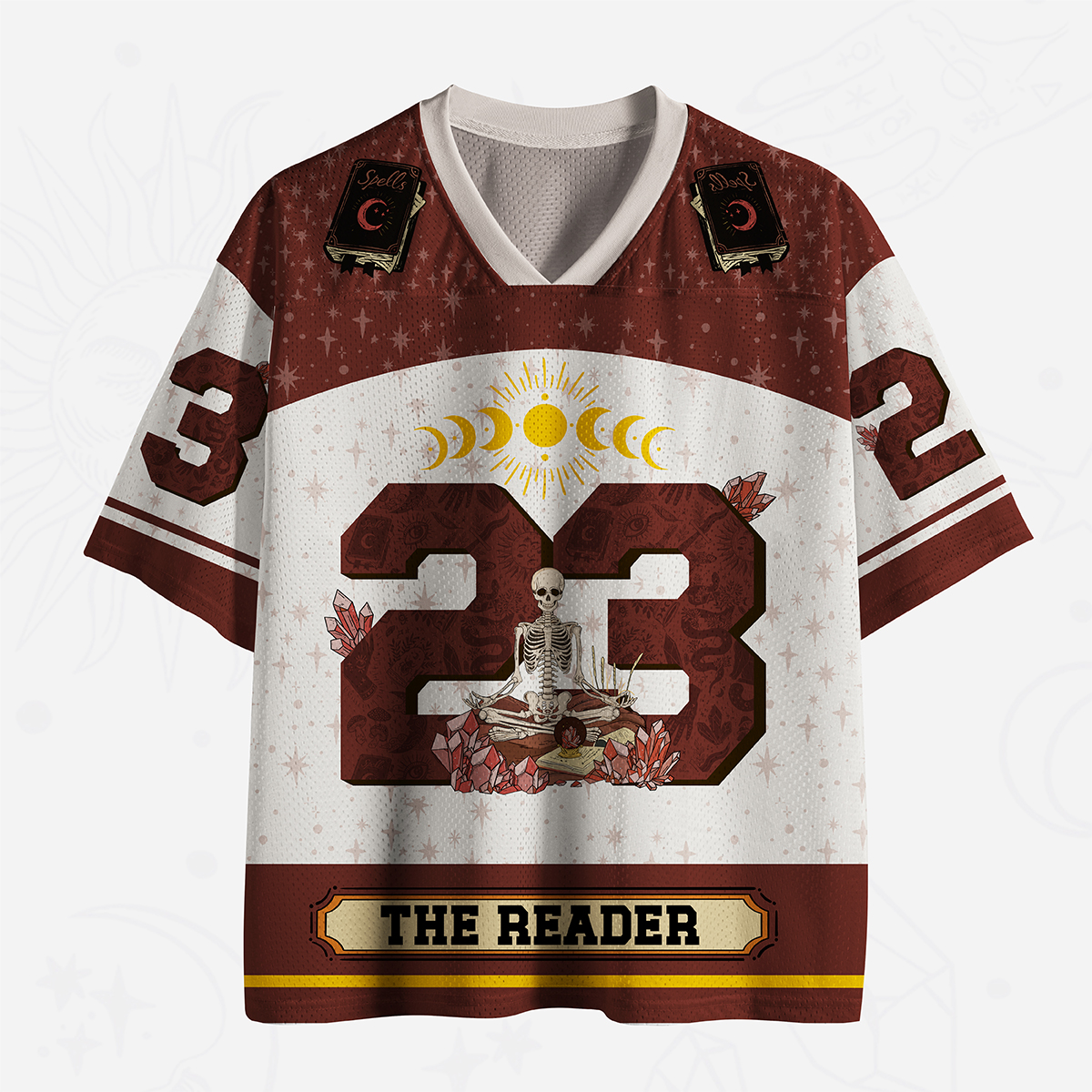 Purplehecate The Reader Guided by the Moon Mesh Jersey