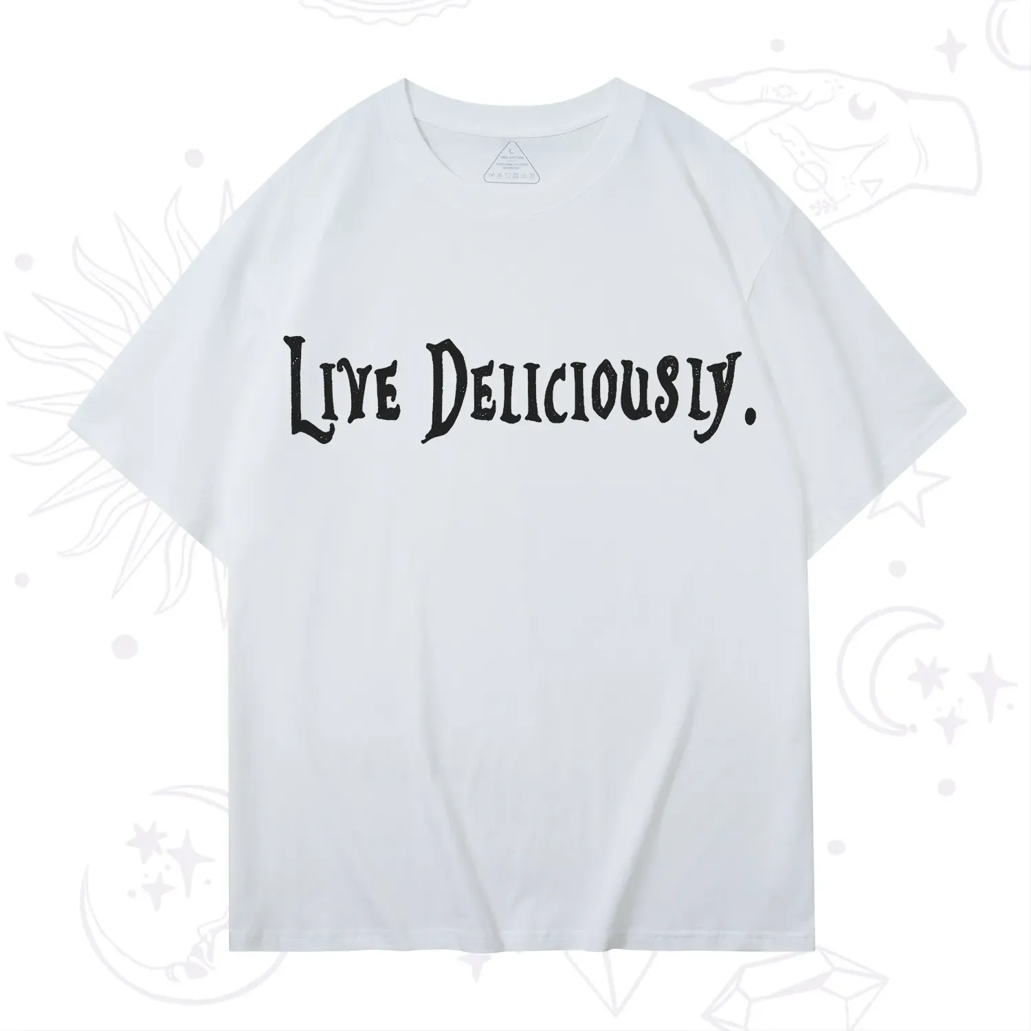 Purplehecate Live Deliciously T-Shirt