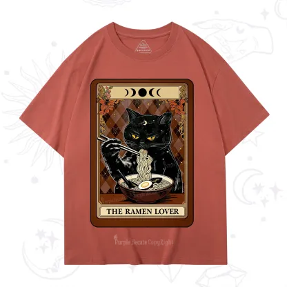 Purplehecate The Ramen Lover Tarot T-Shirt
