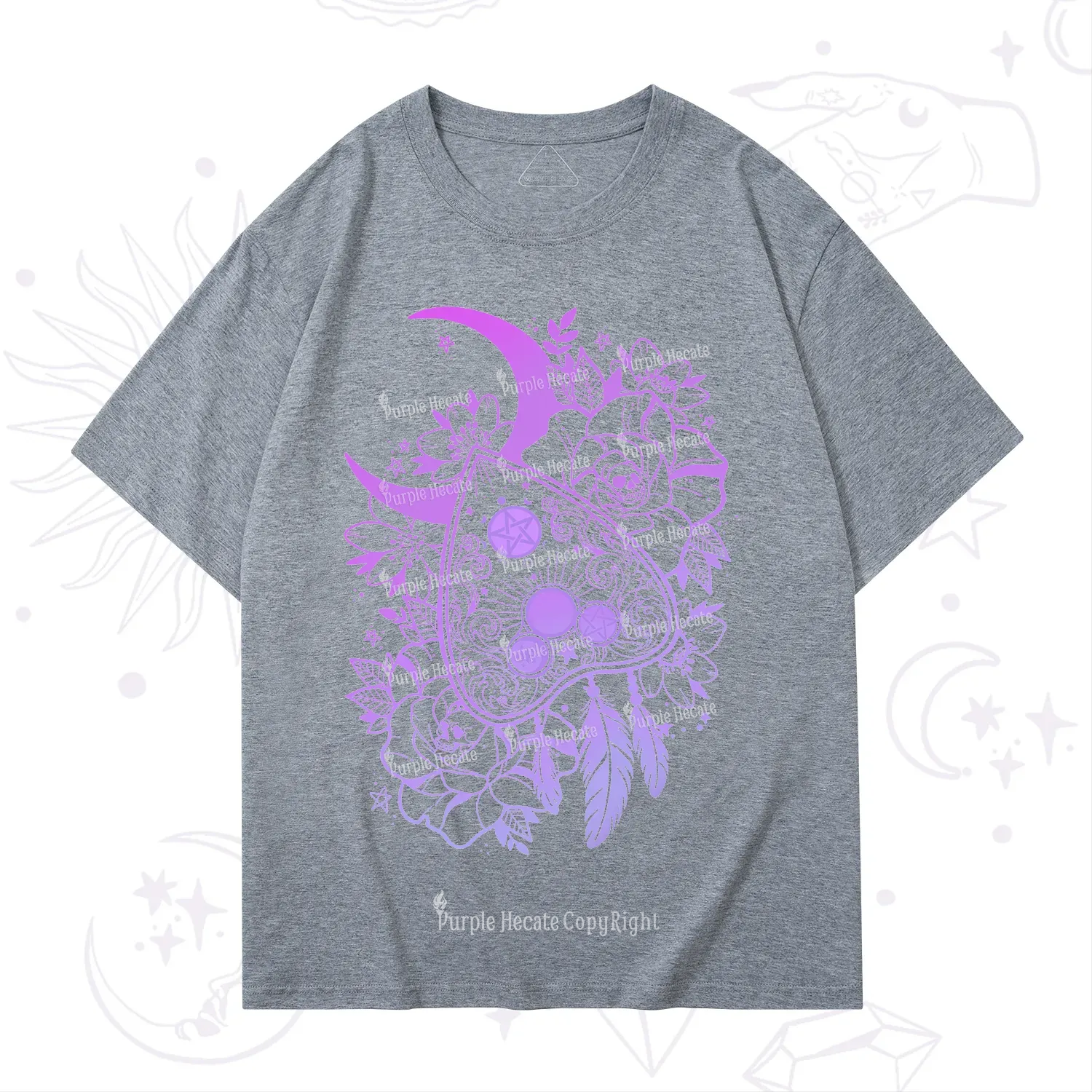Purplehecate Neon Ouija T-Shirt