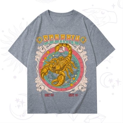 Purplehecate Scorpio Cosmic Zodiac T-Shirt