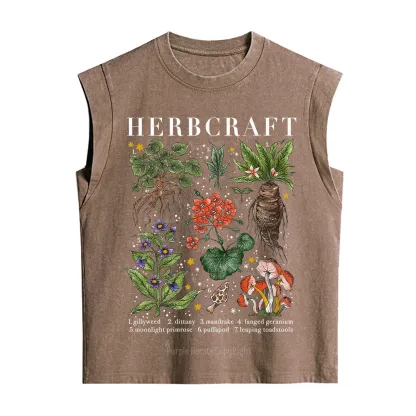 Purplehecate Magical Herbcraft Vintage Washed Tank