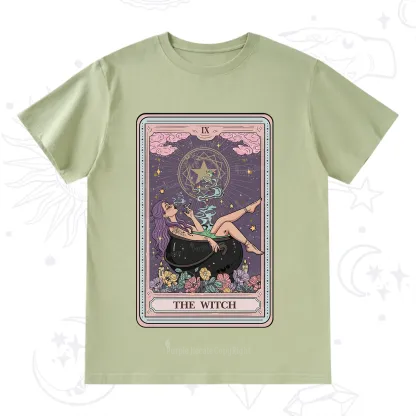 Purplehecate The Witch Tarot Card T-Shirt
