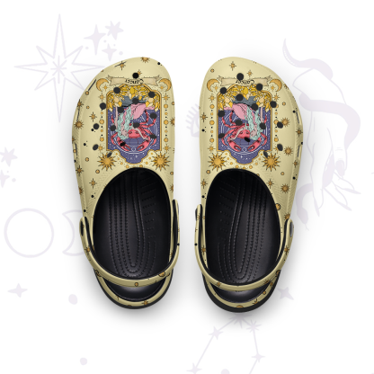 Purplehecate Cancer Zodiac Rubber Clogs
