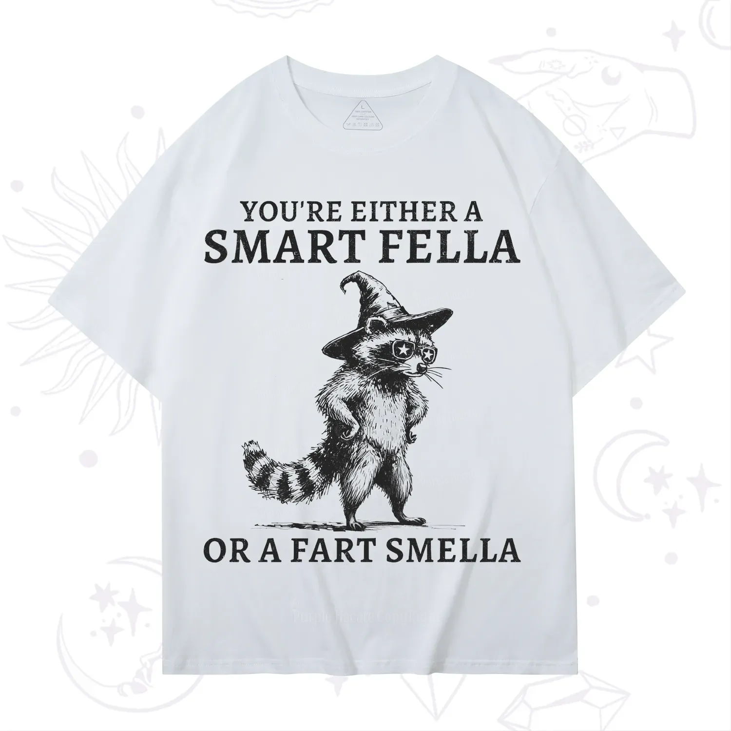 Purplehecate You're Either A Smart Fella or a Smart Fella  T-Shirt