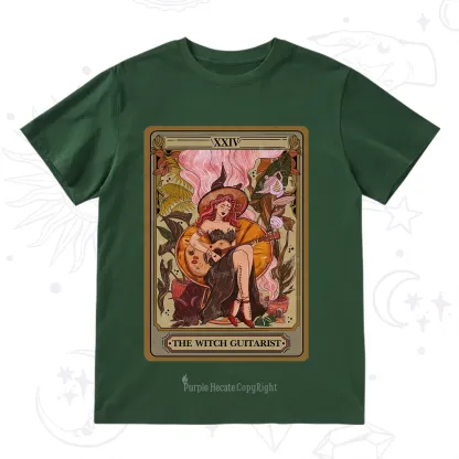 Purplehecate The Witch Guitarist Tarot T-Shirt