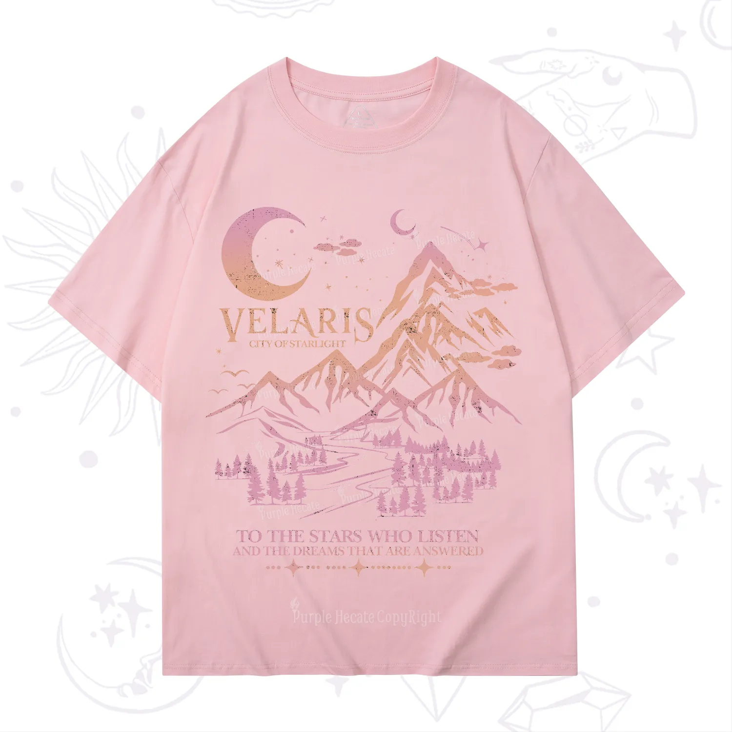 Purplehecate Echoes of the Hidden City T-Shirt