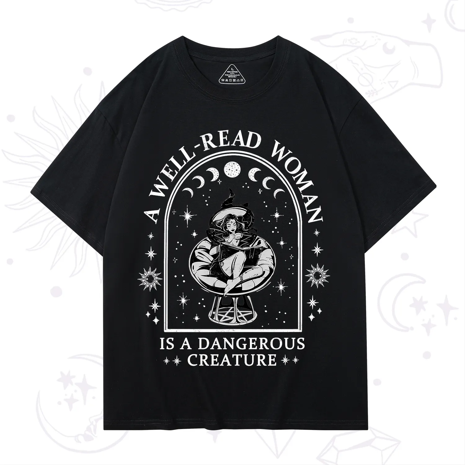 Purplehecate The Nurse Funny Tarot Card T-Shirt