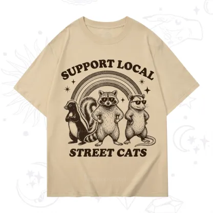 Purplehecate Support your local street cats T-Shirt