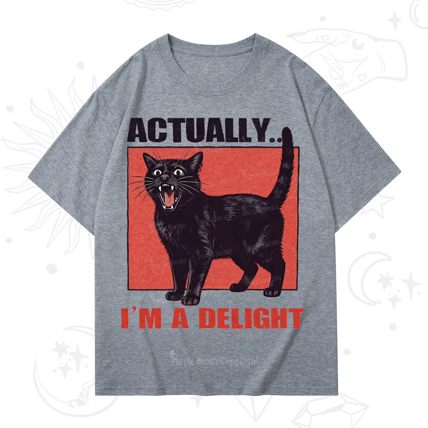 Purplehecate Actually Im a Delight T-Shirt