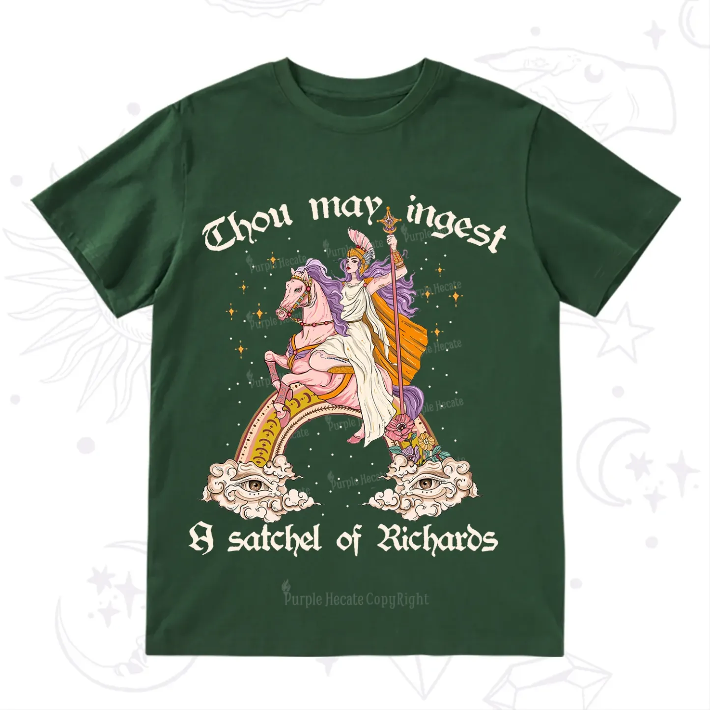Purplehecate Thou may ingest a satchel of Richards T-Shirt