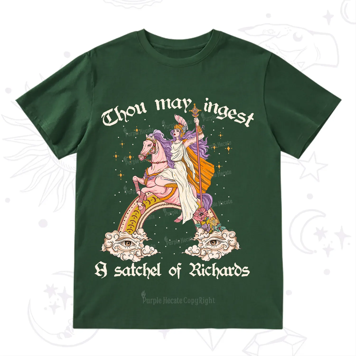 Purplehecate Thou may ingest a satchel of Richards T-Shirt