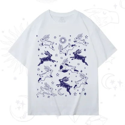 Purplehecate Bunnies in Space T-Shirt