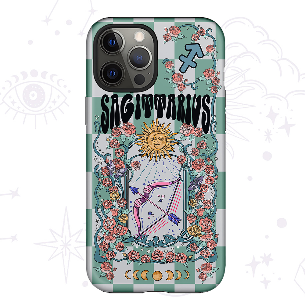 Purplehecate Sagittarius Spirit Zodiac Collage Phone Case