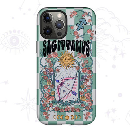 Purplehecate Sagittarius Spirit Zodiac Collage Phone Case