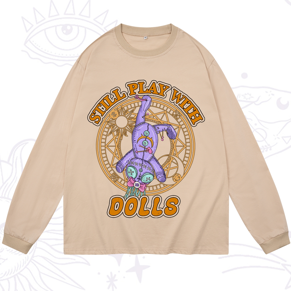 Purplehecate Still Plays With Dolls Long Sleeve T-Shirt