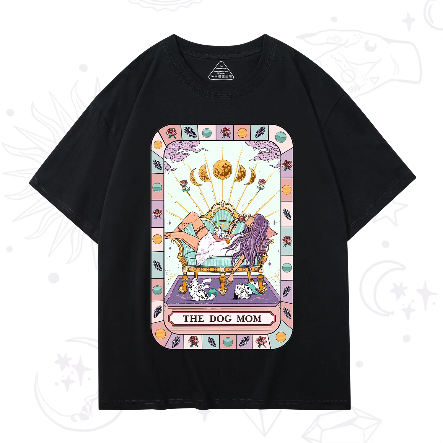 Purplehecate The Chill Dog Mom T-Shirt