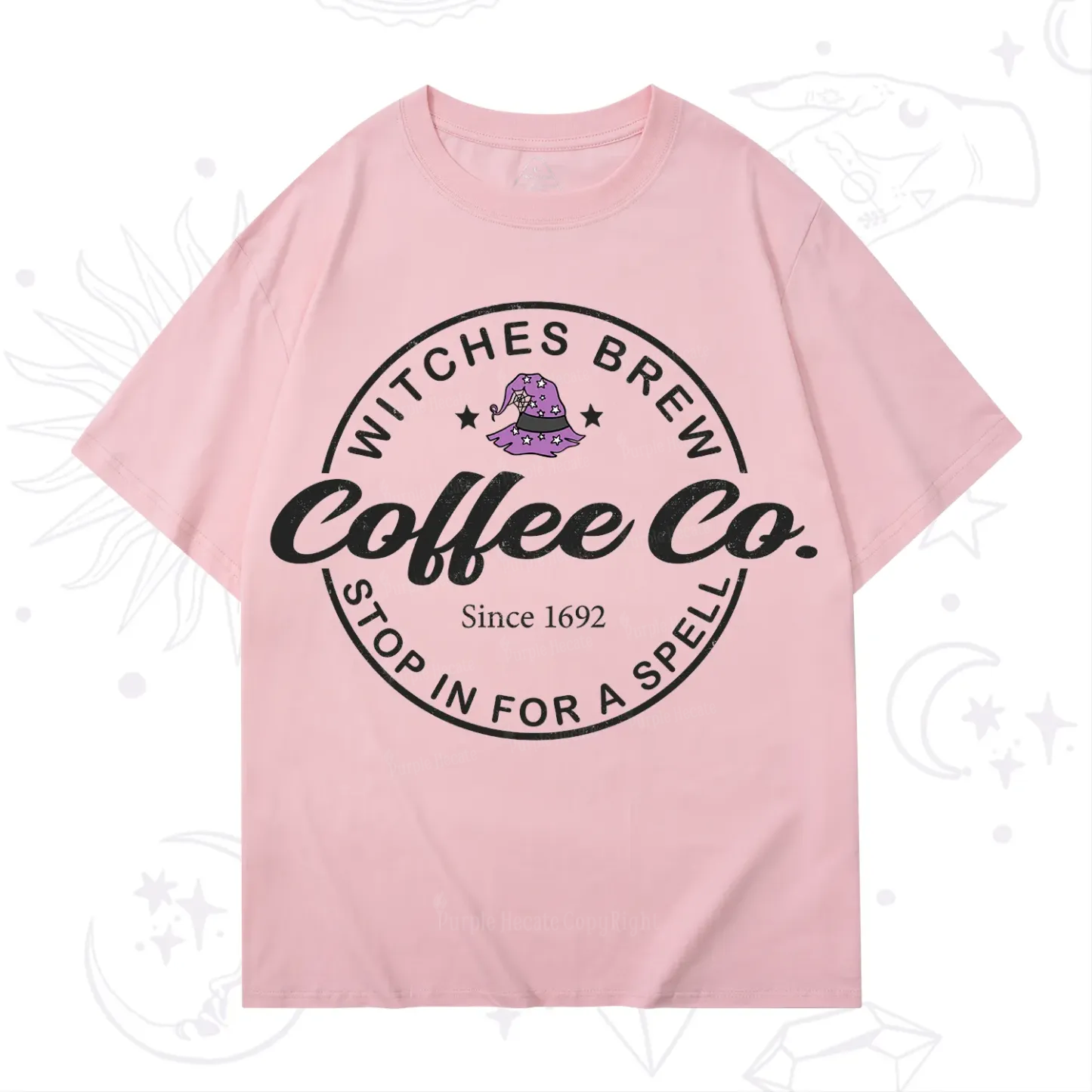 Purplehecate Witches Brew Coffee Co T-Shirt