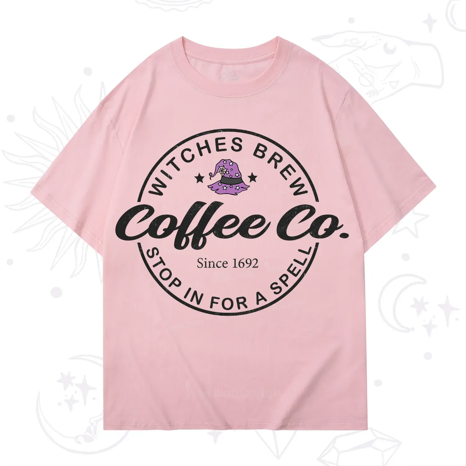 Purplehecate Witches Brew Coffee Co T-Shirt