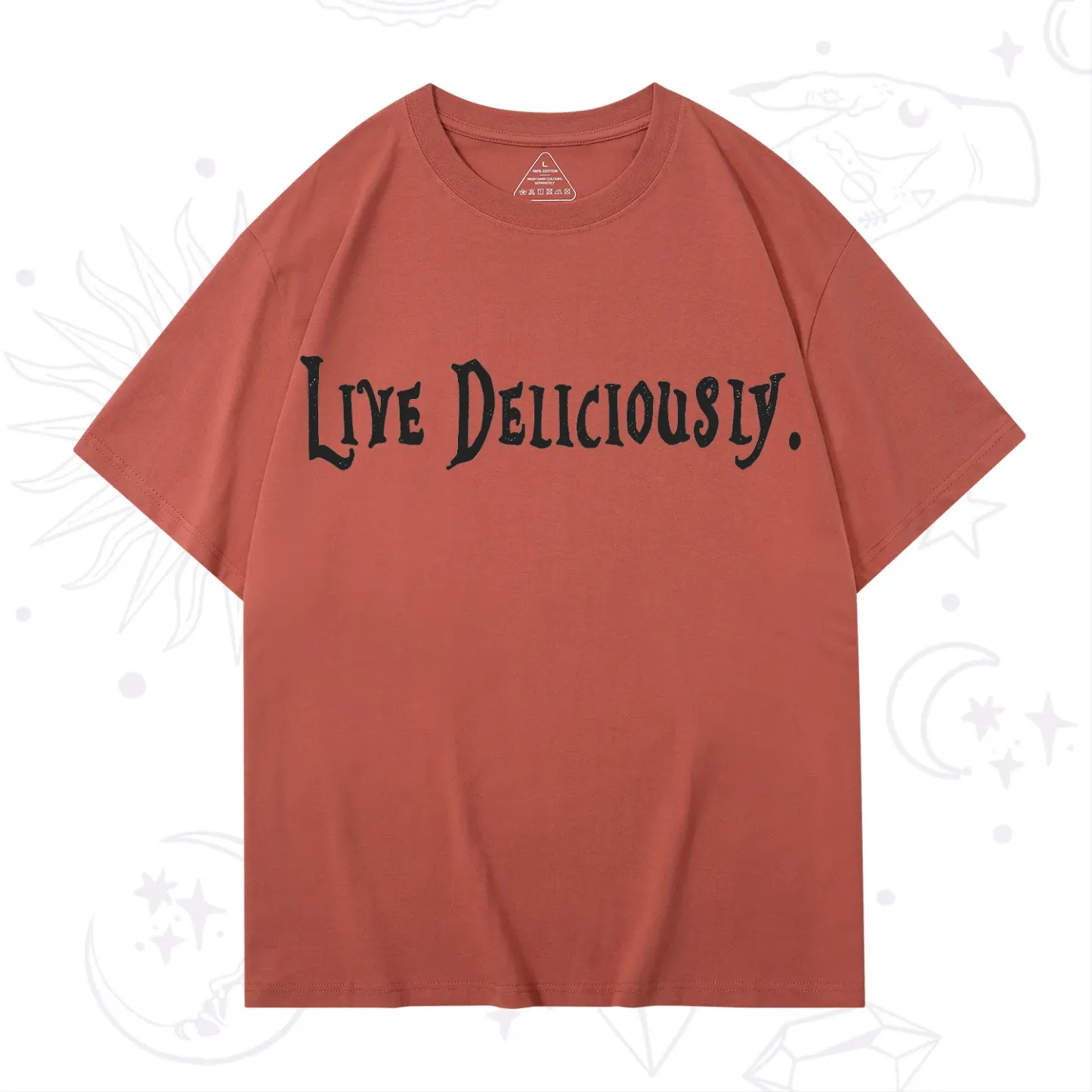 Purplehecate Live Deliciously T-Shirt