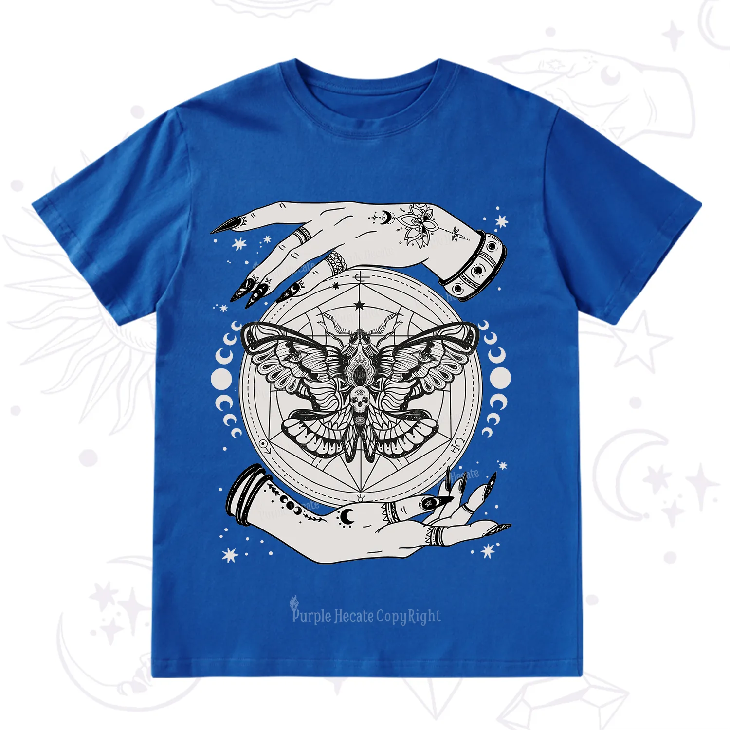 Purplehecate Alchemy Death Moth T-Shirt