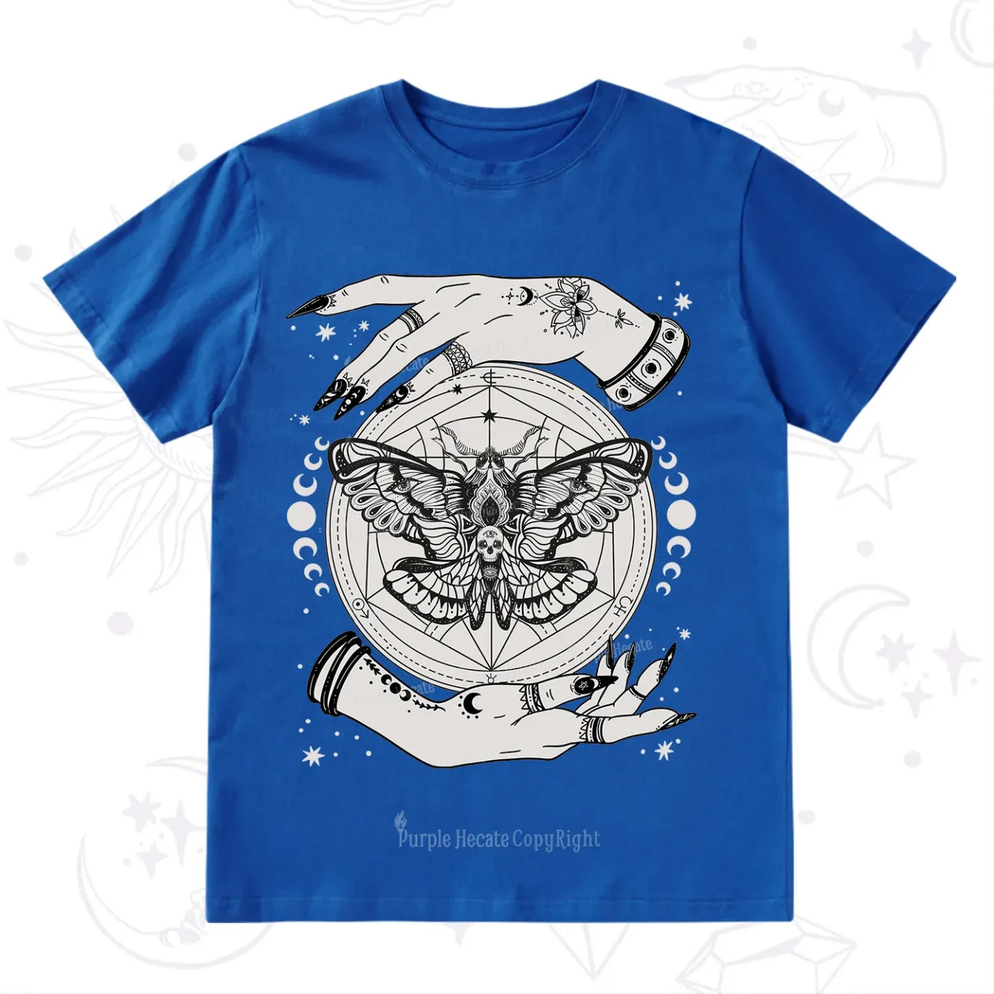 Purplehecate Alchemy Death Moth T-Shirt