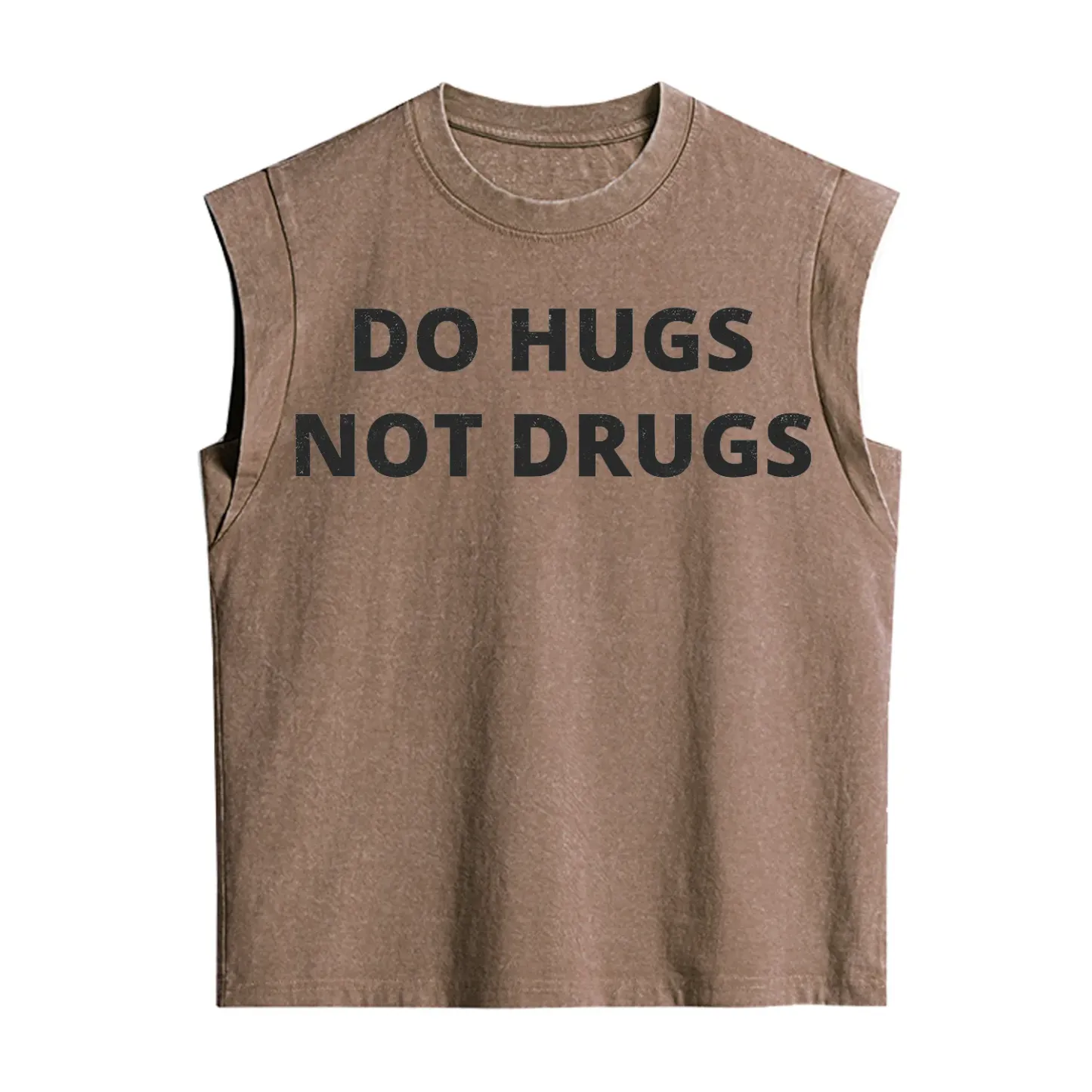 Purplehecate Do Hugs Not Drugs Vintage Washed Tank