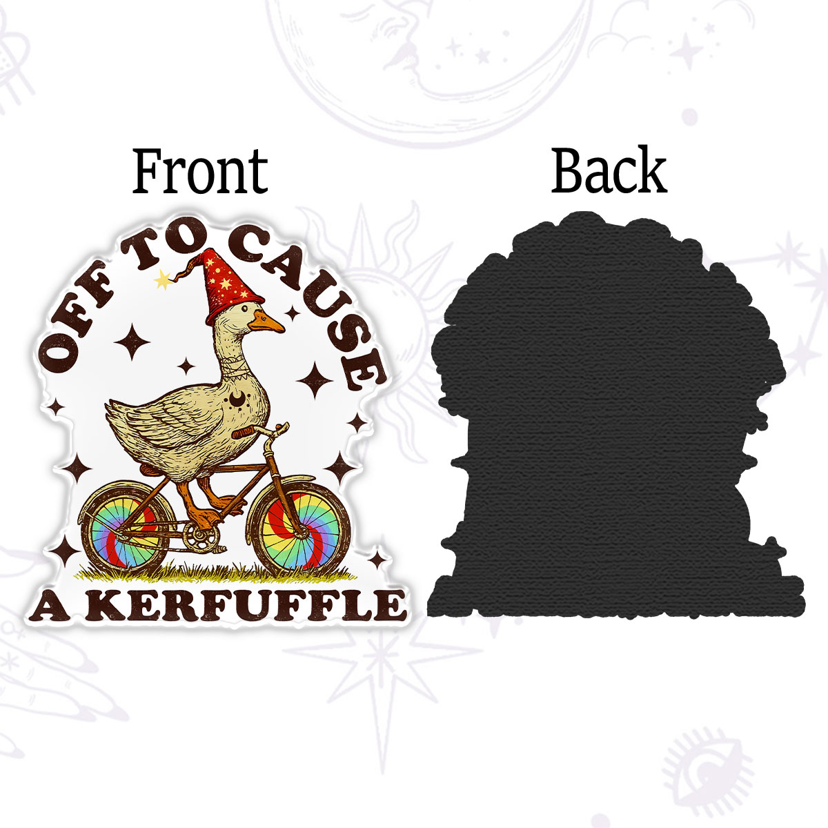 Purplehecate Off to Cause a Kerfuffle Goose Magnet