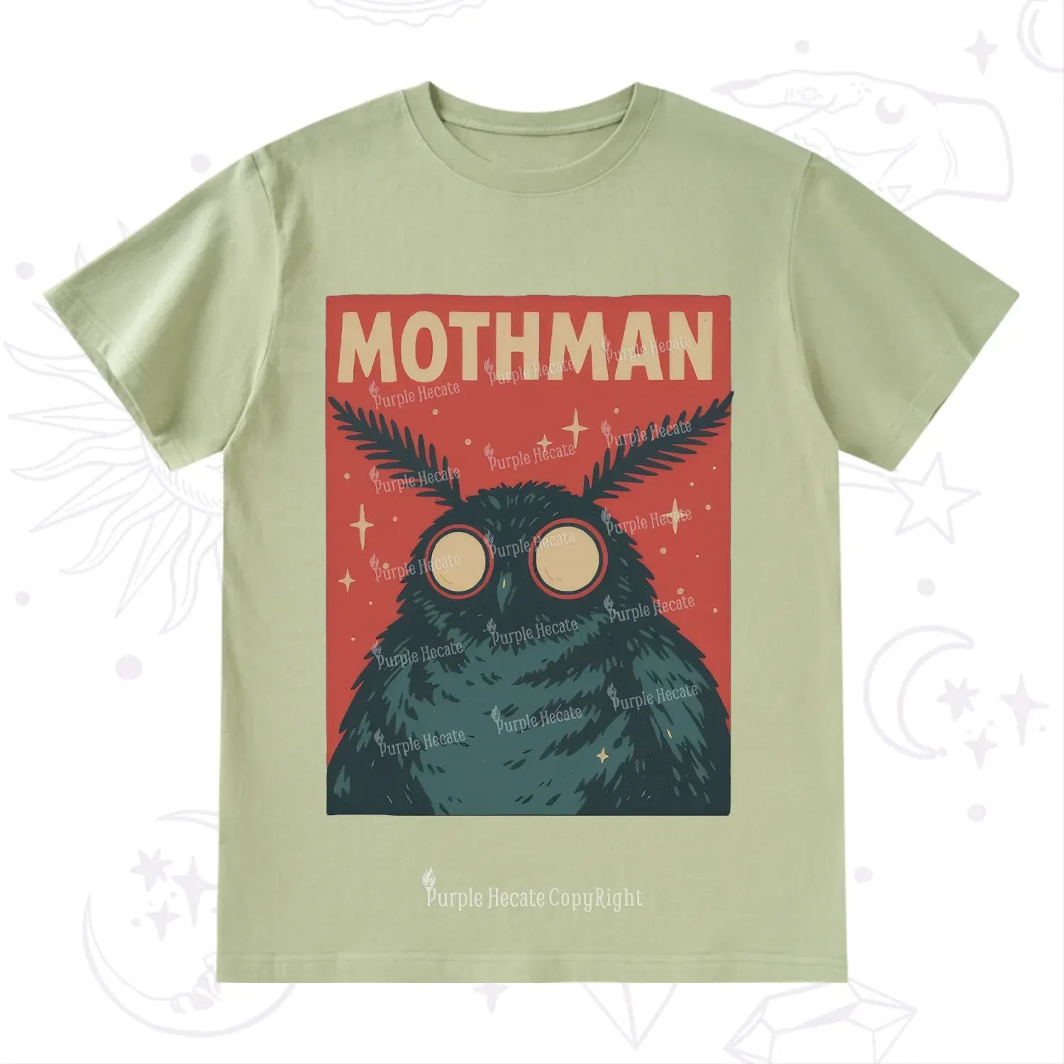 Purplehecate Mothman T-Shirt