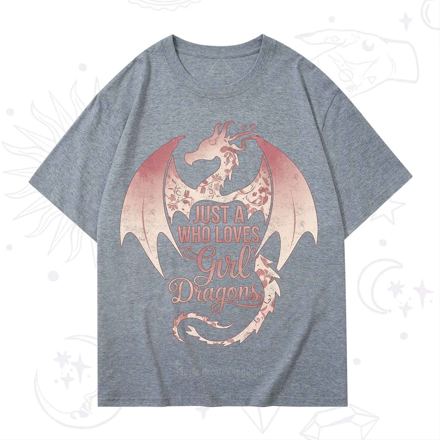 Purplehecate Just A Girl Who Loves Dragons T-Shirt