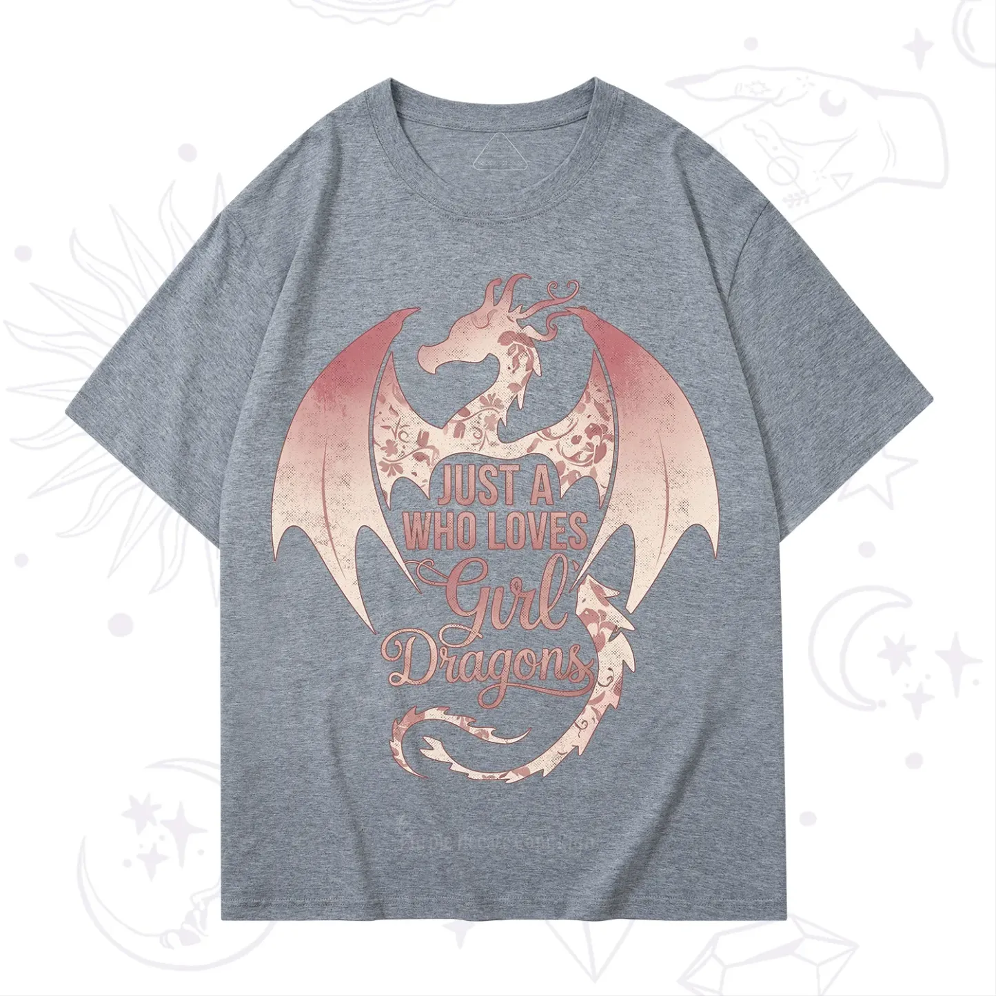 Purplehecate Just A Girl Who Loves Dragons T-Shirt