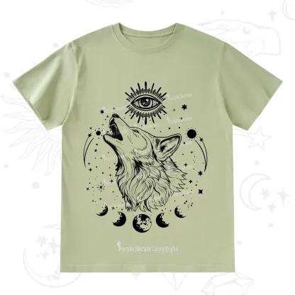 Purplehecate Howling Wolf T-Shirt