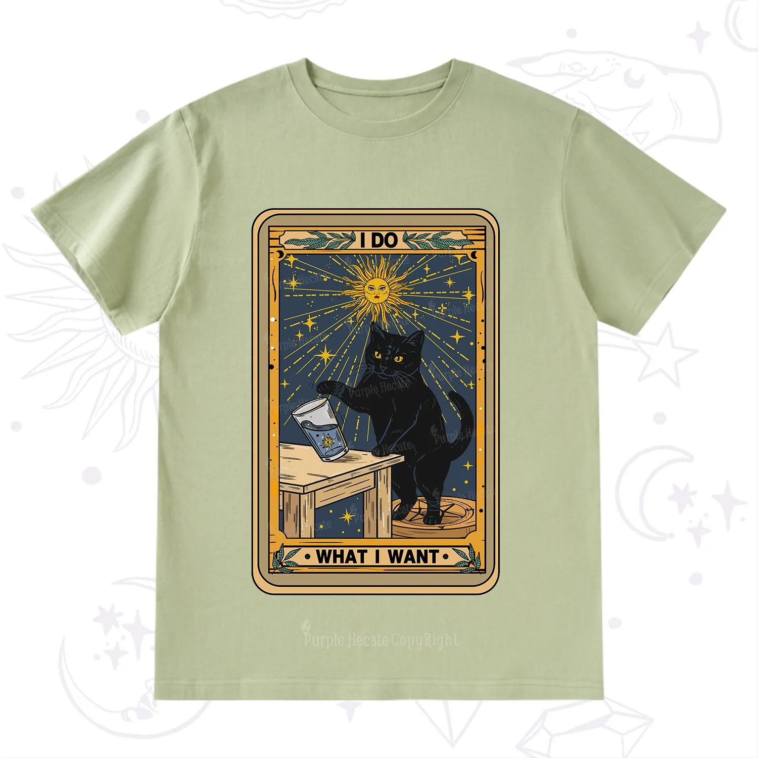 Purplehecate I Do What I Want Cats T-Shirt