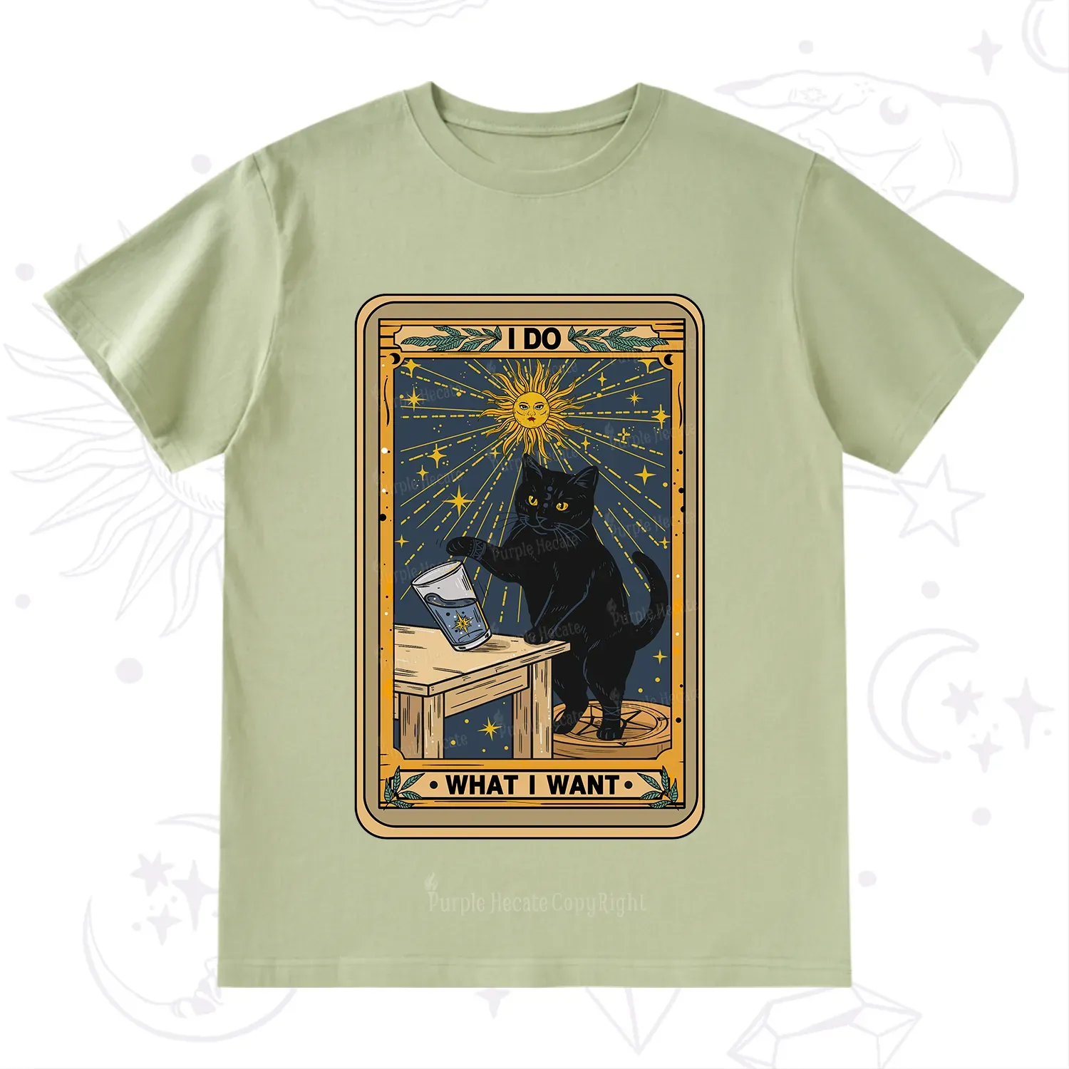 Purplehecate I Do What I Want Cats T-Shirt