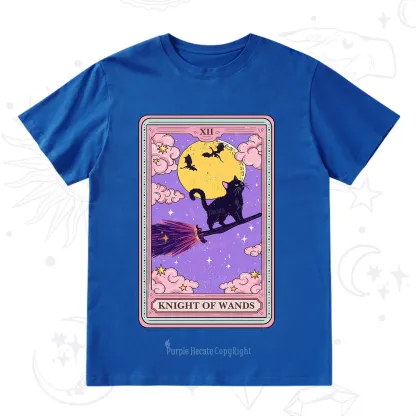 Purplehecate The Knight of Wands Tarot T-Shirt