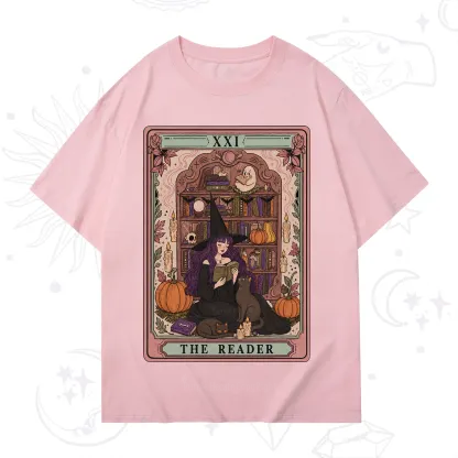 Purplehecate The Reader Tarot Bookish Witch T-Shirt