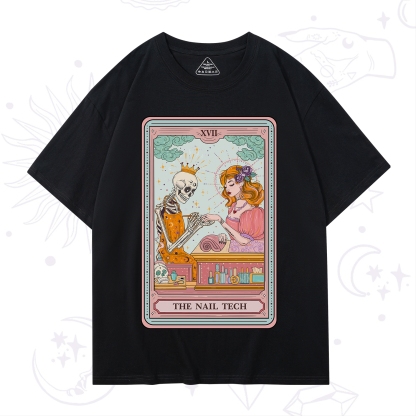 Purplehecate The Nail Tech Life Tarot T-Shirt