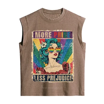 Purplehecate More Pride Less Prejudice Vintage Washed Tank