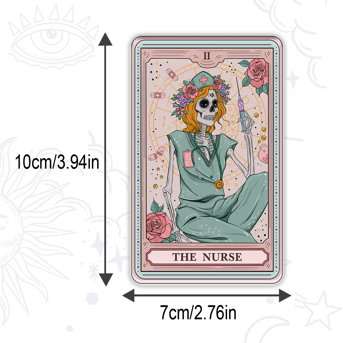 Purplehecate The Nurse Tarot Magnet