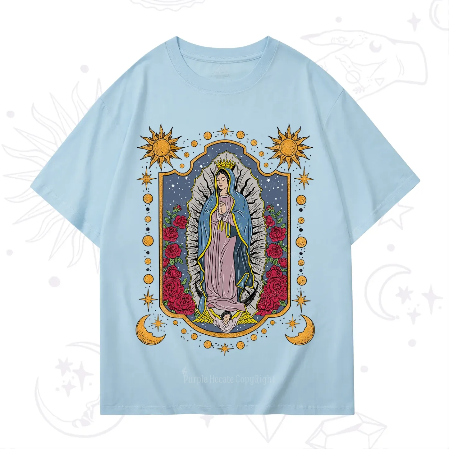 Purplehecate Our Lady of Guadalupe T-Shirt