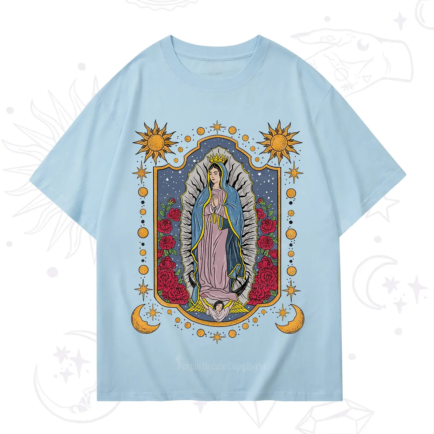 Purplehecate Our Lady of Guadalupe T-Shirt