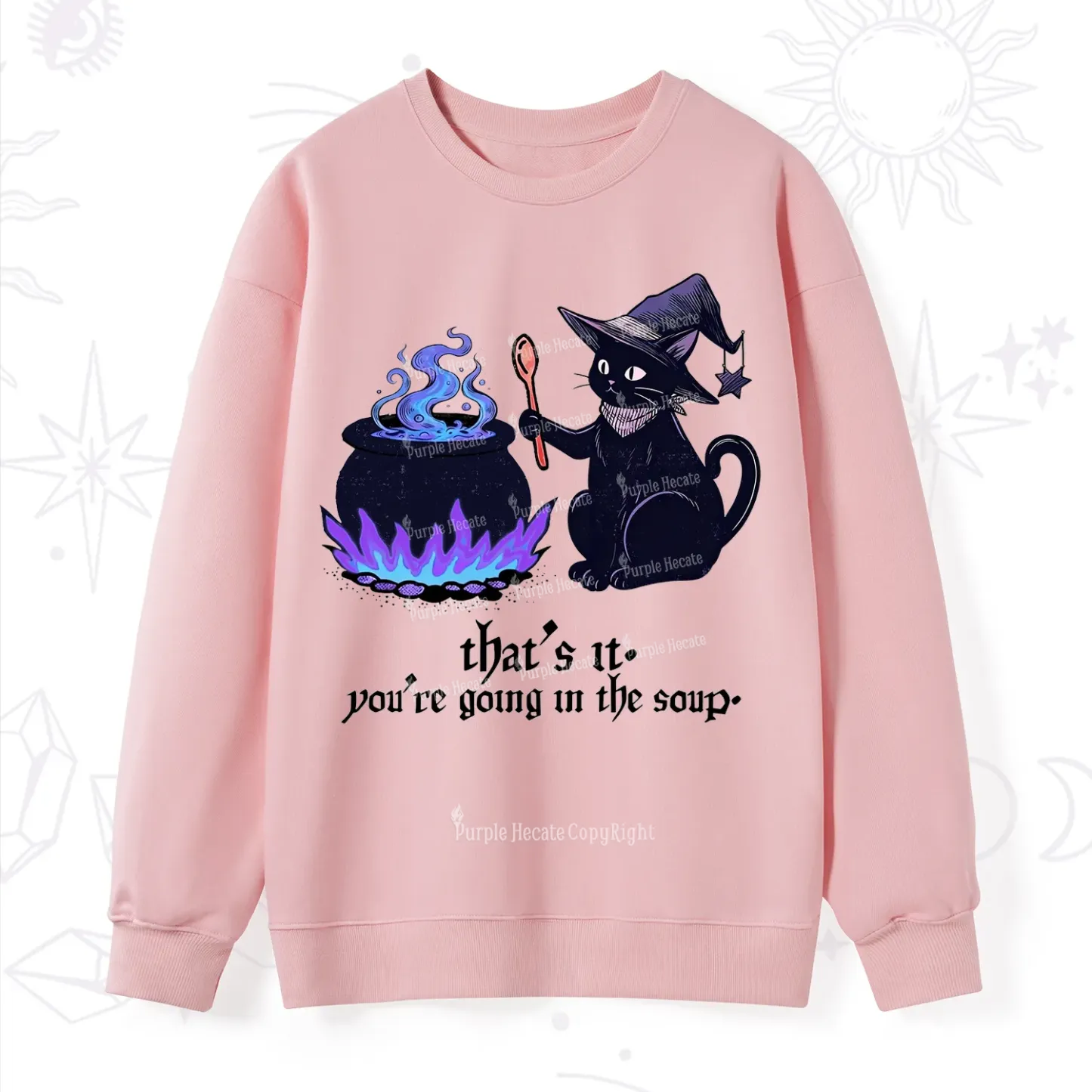 Purplehecate Trust Your Instincts Sweatshirt